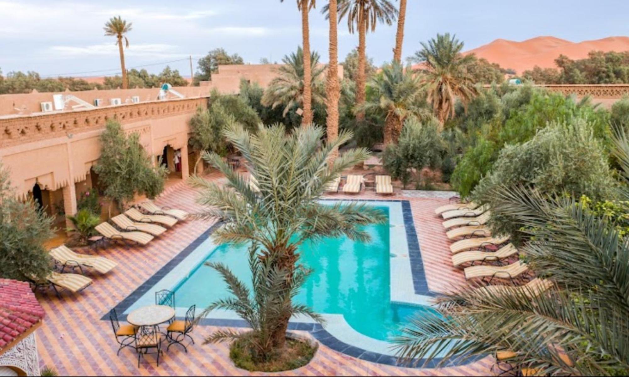 Riad Kasbah Le Touareg Merzouga Buitenkant foto